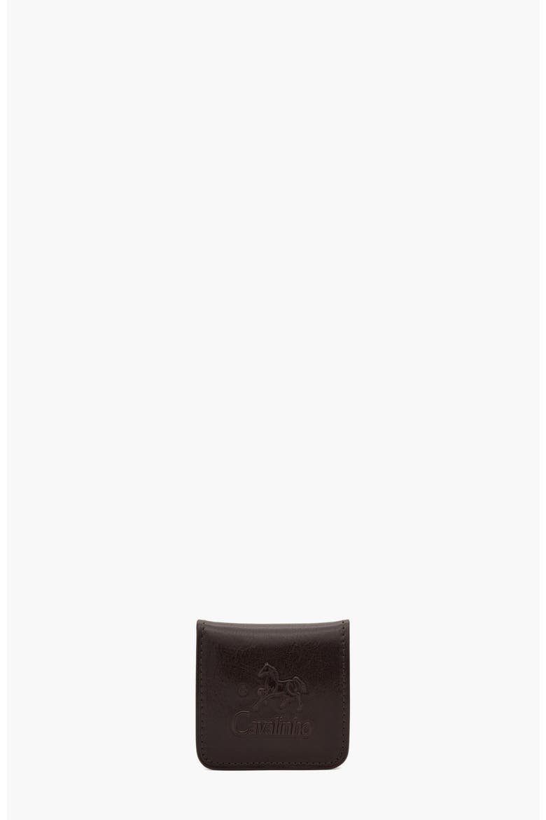 Gentleman Leather Coin Purse 531, Main, color, Brown