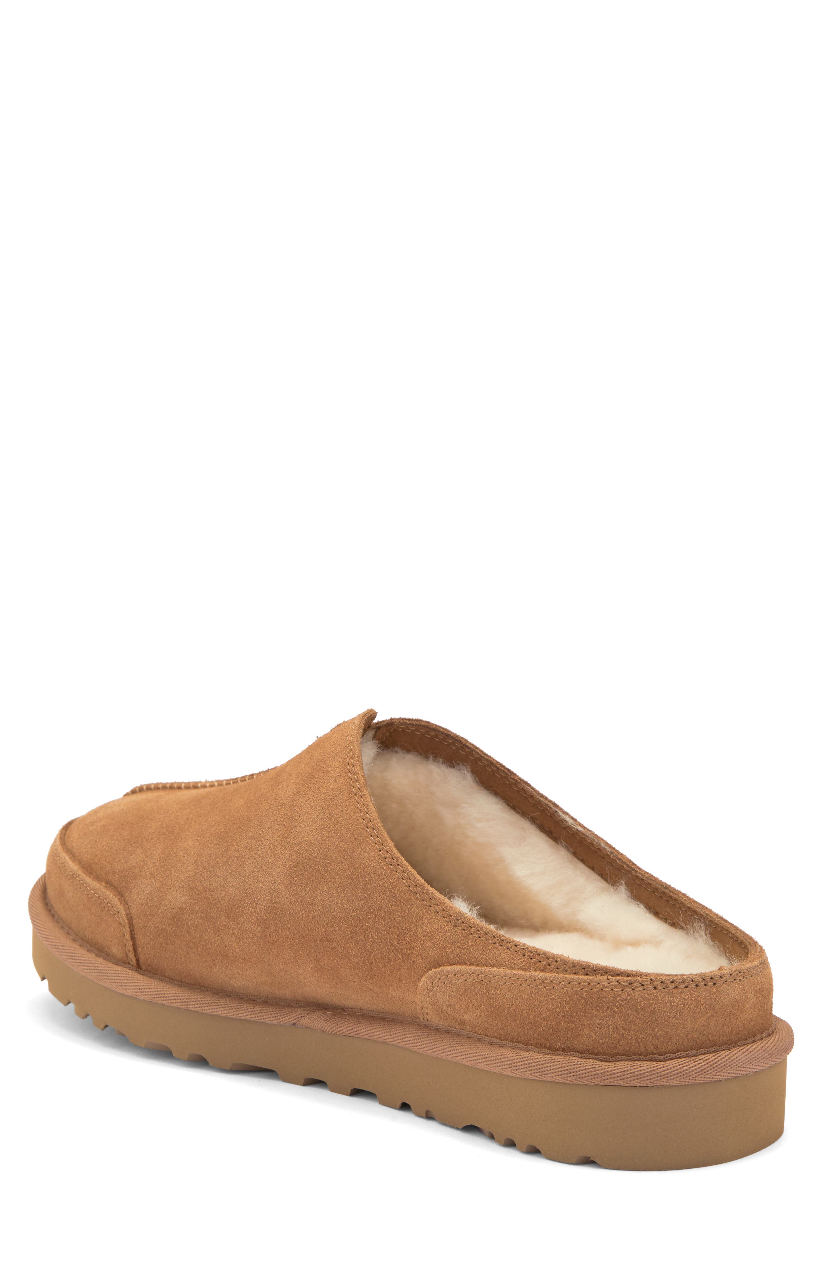 UGG<sup>®</sup> Marcman Wool Blend Lining Slipper, Alternate, color, Chestnut