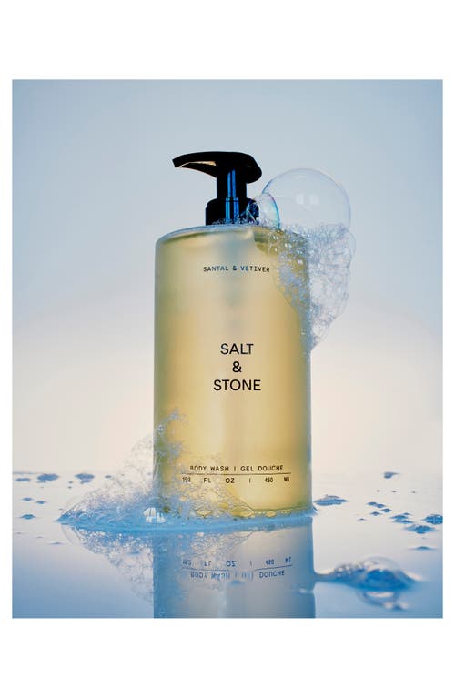 Salt & Stone Santal & Vetiver Body Wash In Regular