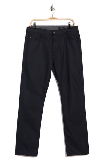Ag Everett Commuter Performance Slim Straight Pants In Blue
