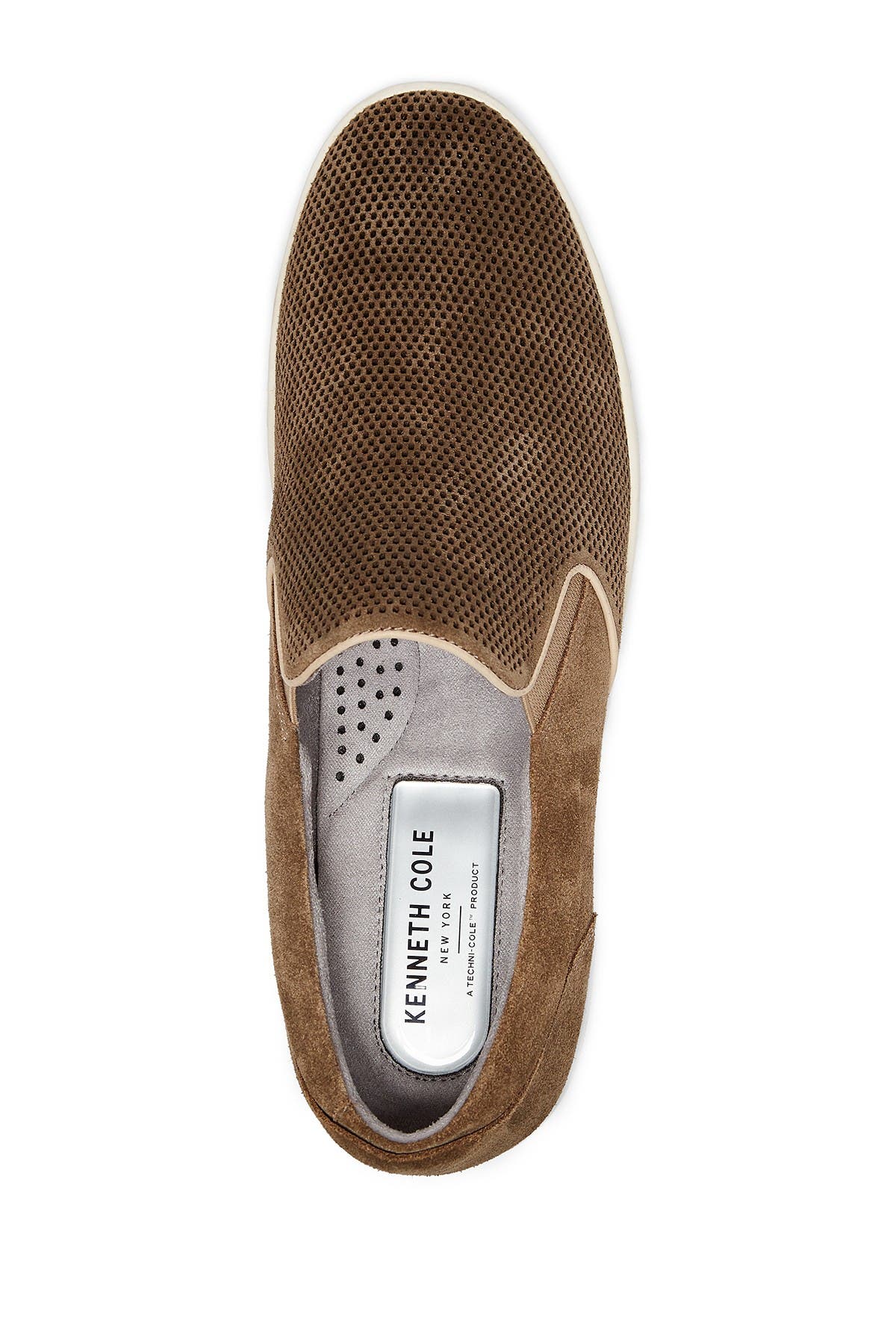 Initial Slip-On, Alternate, color, TAUPE
