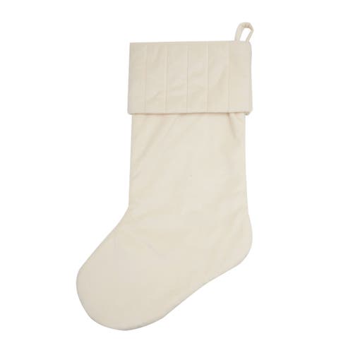 C & F Home C&f Home Gold Trees Stocking Collection In White