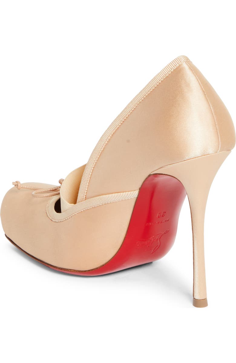 Christian Louboutin Cassiastic Pump, Alternate, color, Blush/ Blush