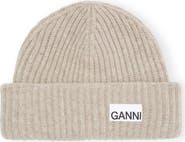 ★Ganni★ GANNI A5120 252 Light Structured Rib Thin Wool Muf Ganni Structured Rib Scarf - Nautical Blue | Garmentory