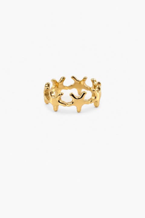 Starfish Band Ring