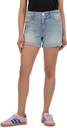 KUT from the Kloth Taylor High Waist Denim Shorts