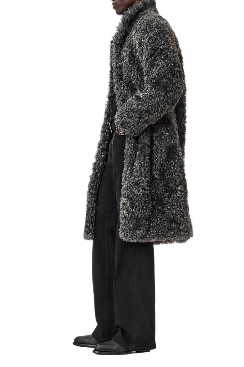 Ace Faux Fur Coat, Alternate, color, STING RAY