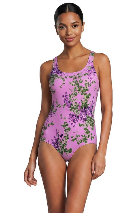Tugless Low Leg One Piece Swimsuit