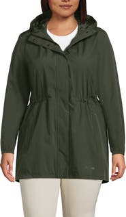 Lands' End Squall Packable Waterproof Raincoat