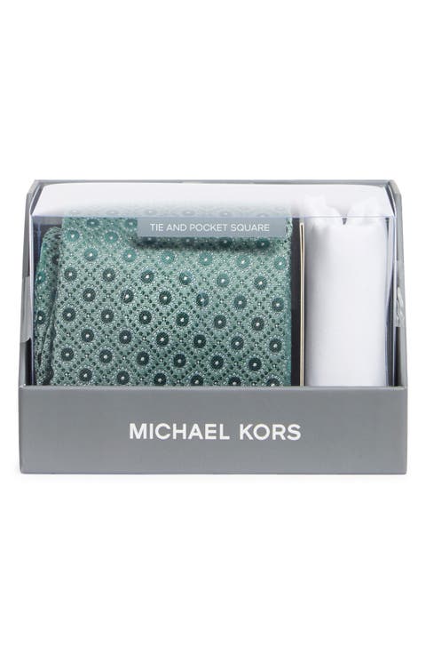 Rasa Dot Tie & Pocket Square Set