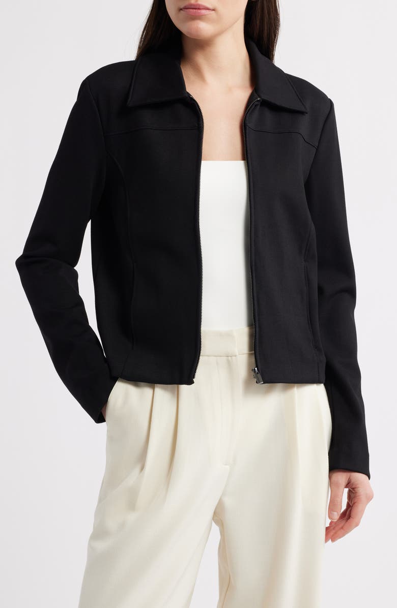 MANGO Goa Crop Jacket, Main, color, 