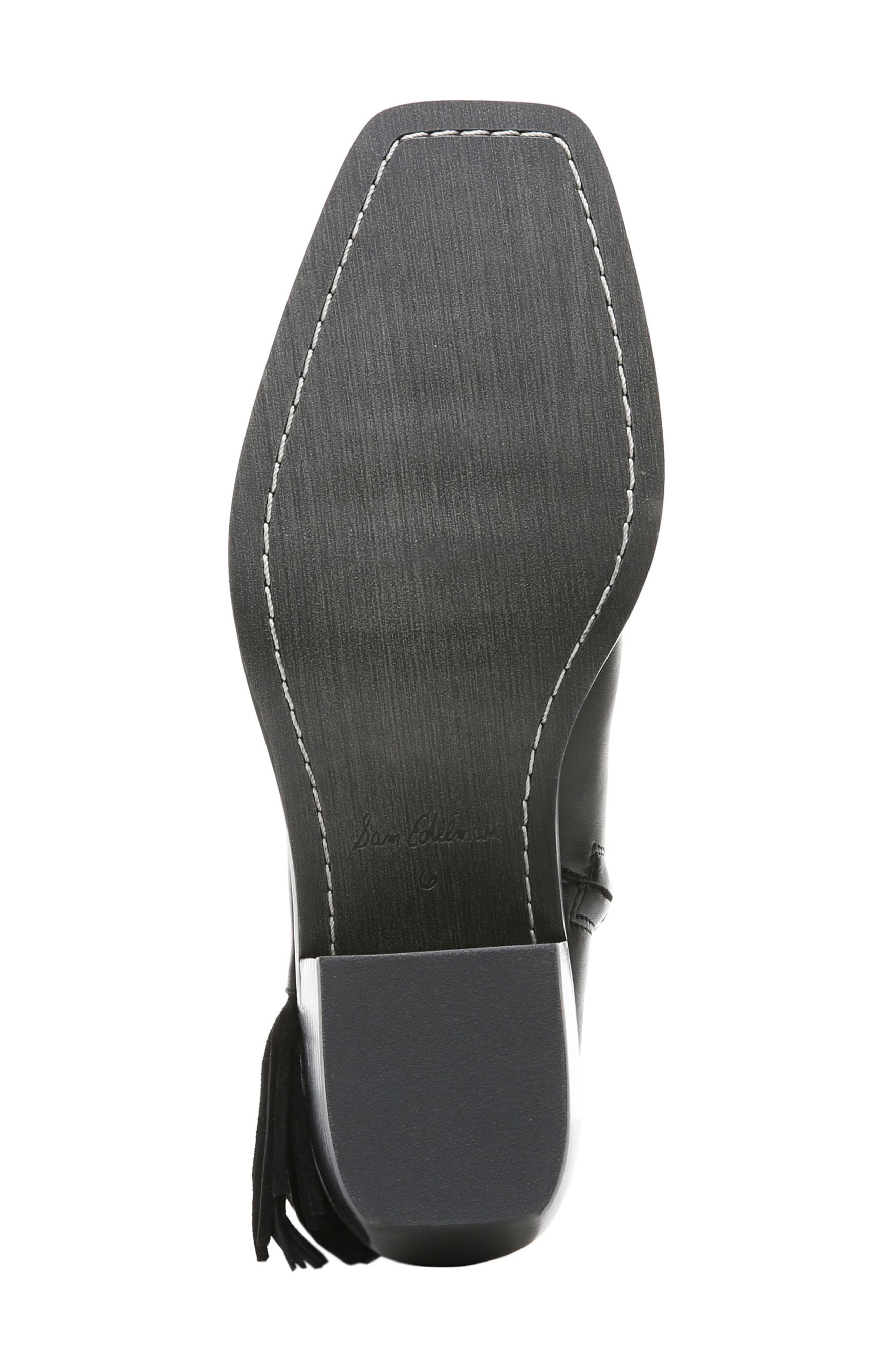 Sam Edelman Bernie Fringe Western Bootie, Alternate, color, 