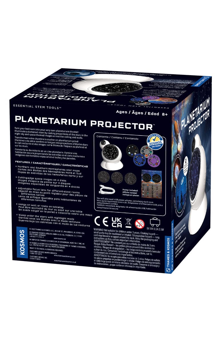 Thames & Kosmos 2-in-1 LED Planetarium Projector, Alternate, color,