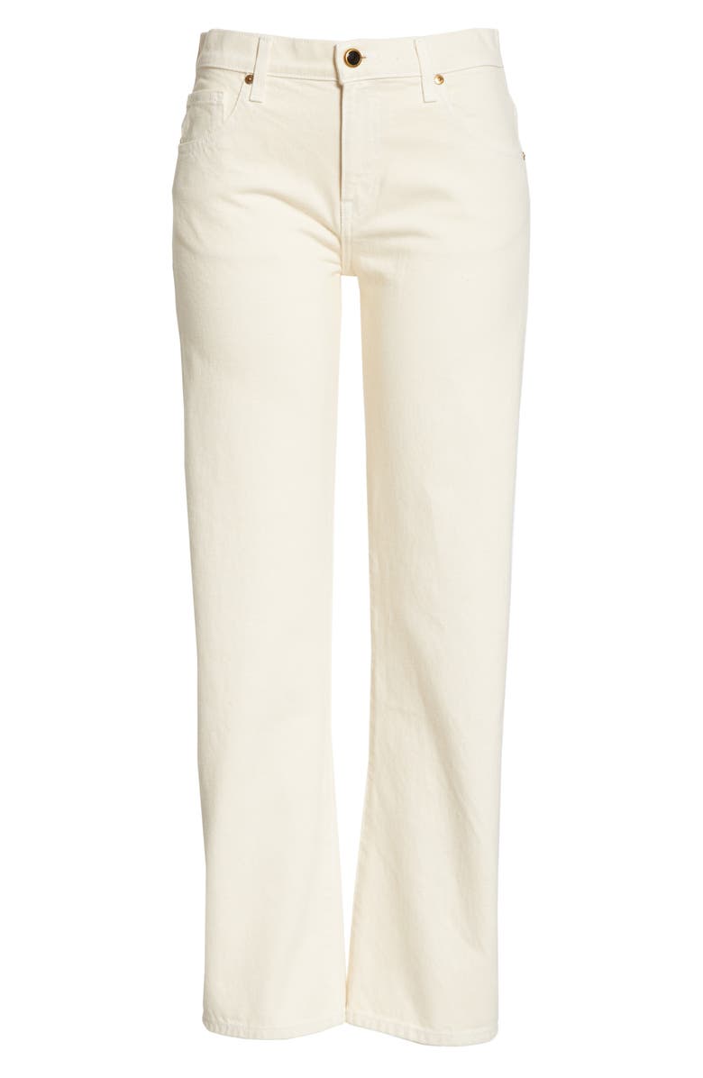 Khaite Kerrie Straight Leg Jeans, Alternate, color,