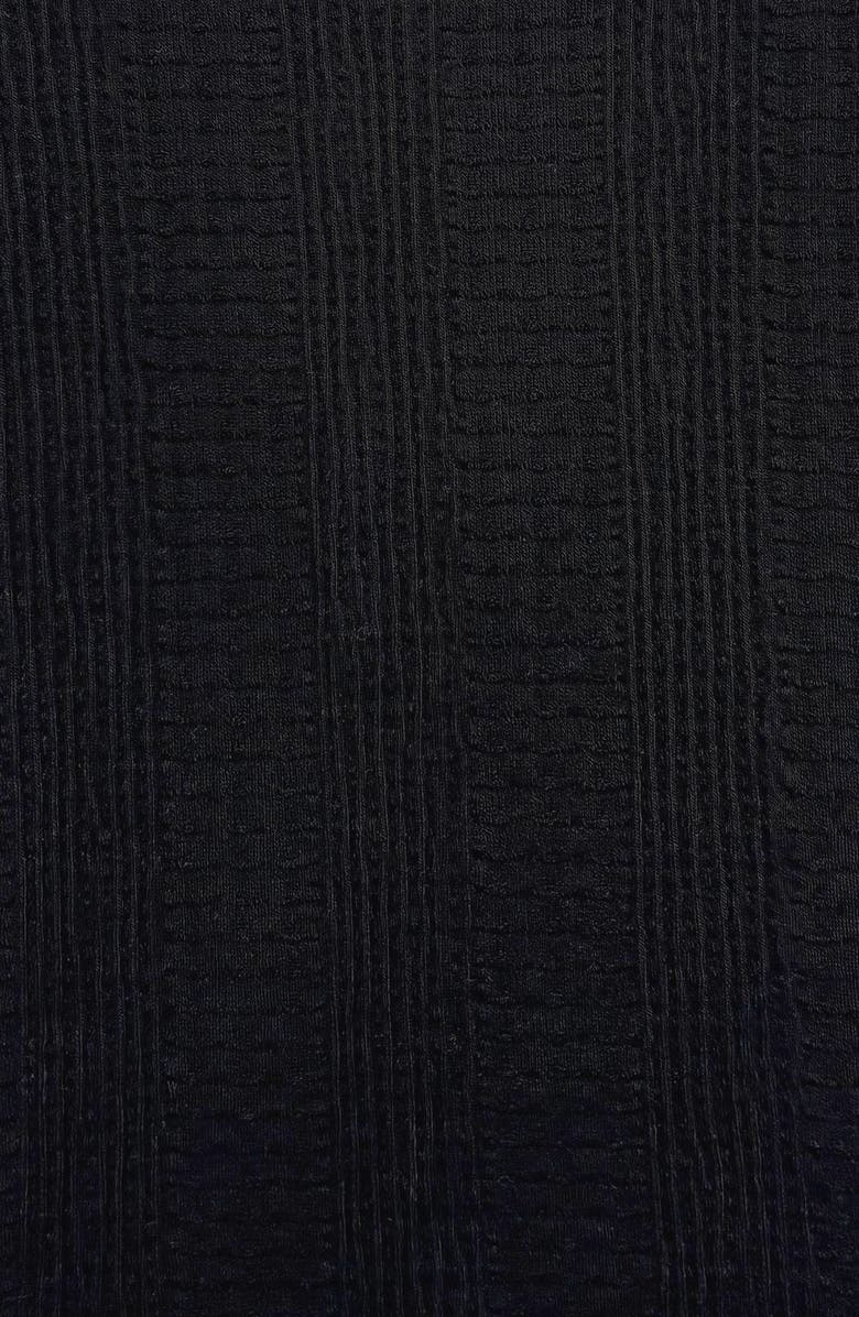 Suzette Collection Kids' Lace Trim Textured Camisole, Alternate, color, Black