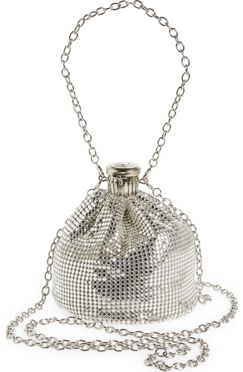 Whiting & Davis Millie Gate Top Clutch, Alternate, color,