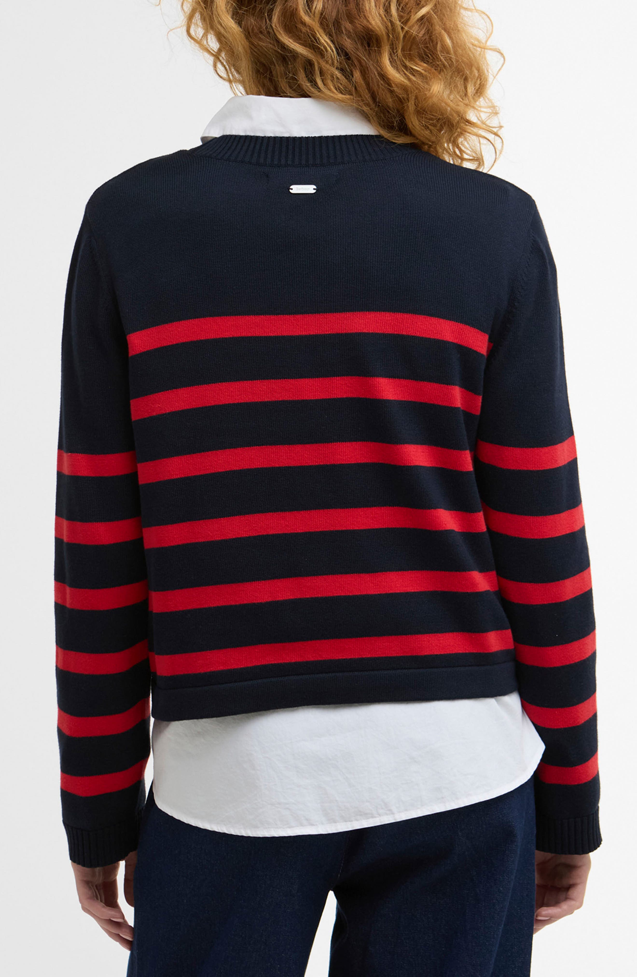 Fern Stripe Sweater - image 4