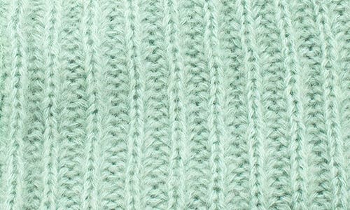 Portolano Ribbed Cuffed Beanie In Green