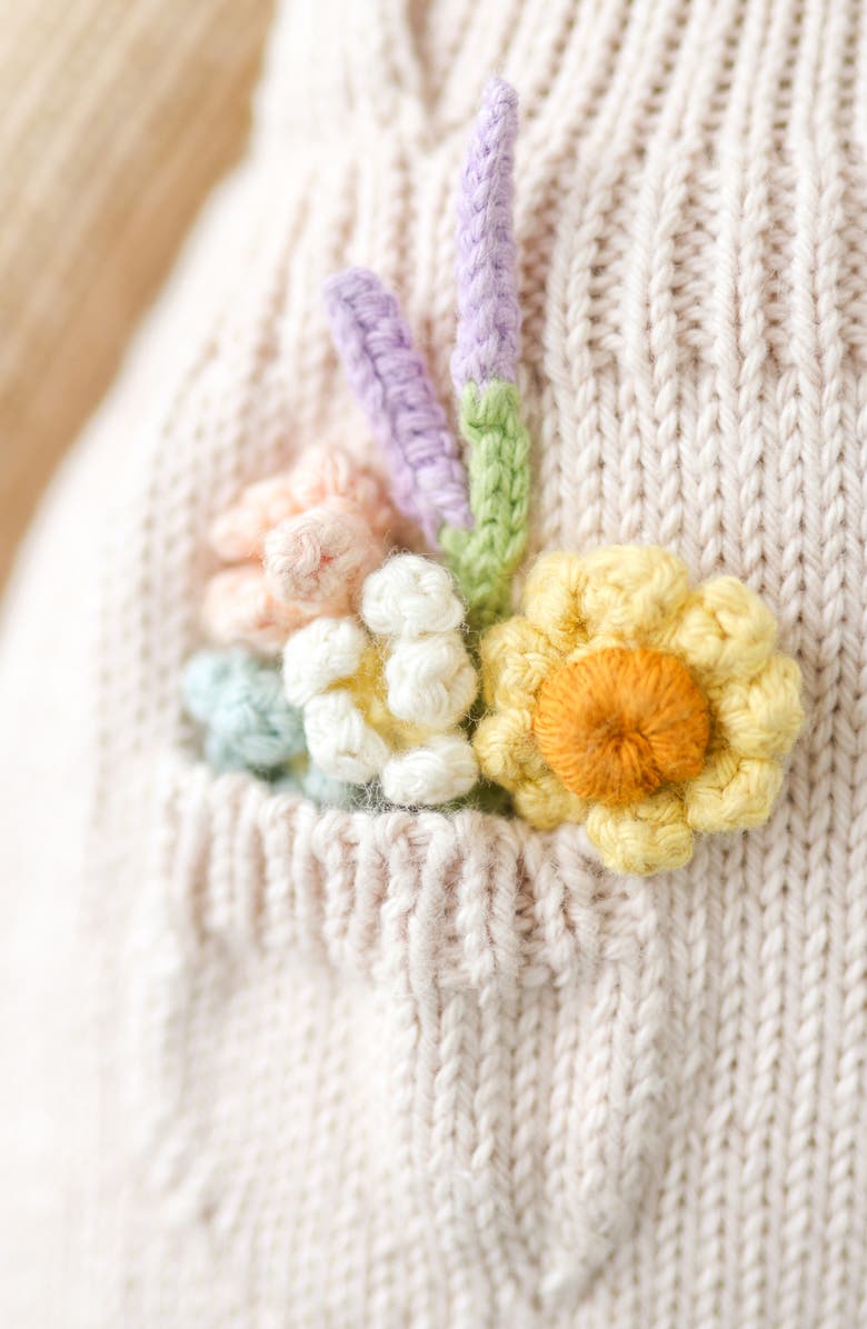 cuddle+kind Little Goldie the Honey Bear Stuffed Animal, Alternate, color, Pink