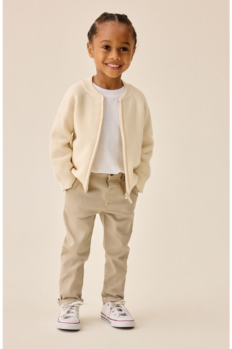 Kids' Knit Bomber Jacket, Alternate, color, NEUTRAL