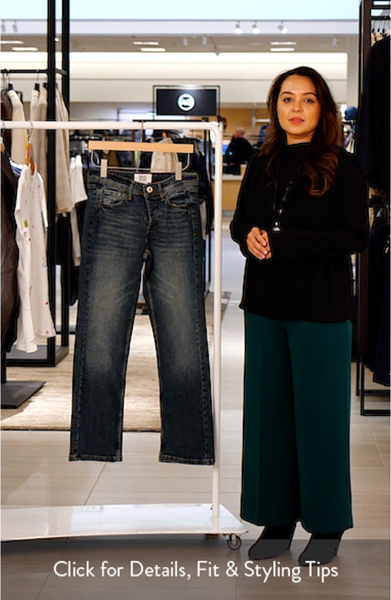 Teo Low Rise Relaxed Bootcut Jeans, sales video thumbnail
