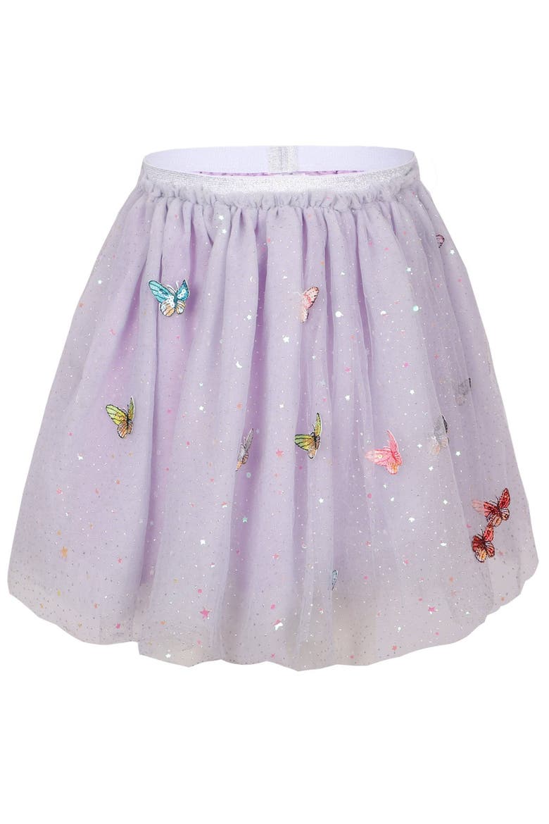 Rainbow Butterflies Tutu Skirt, Alternate, color, Light Purple