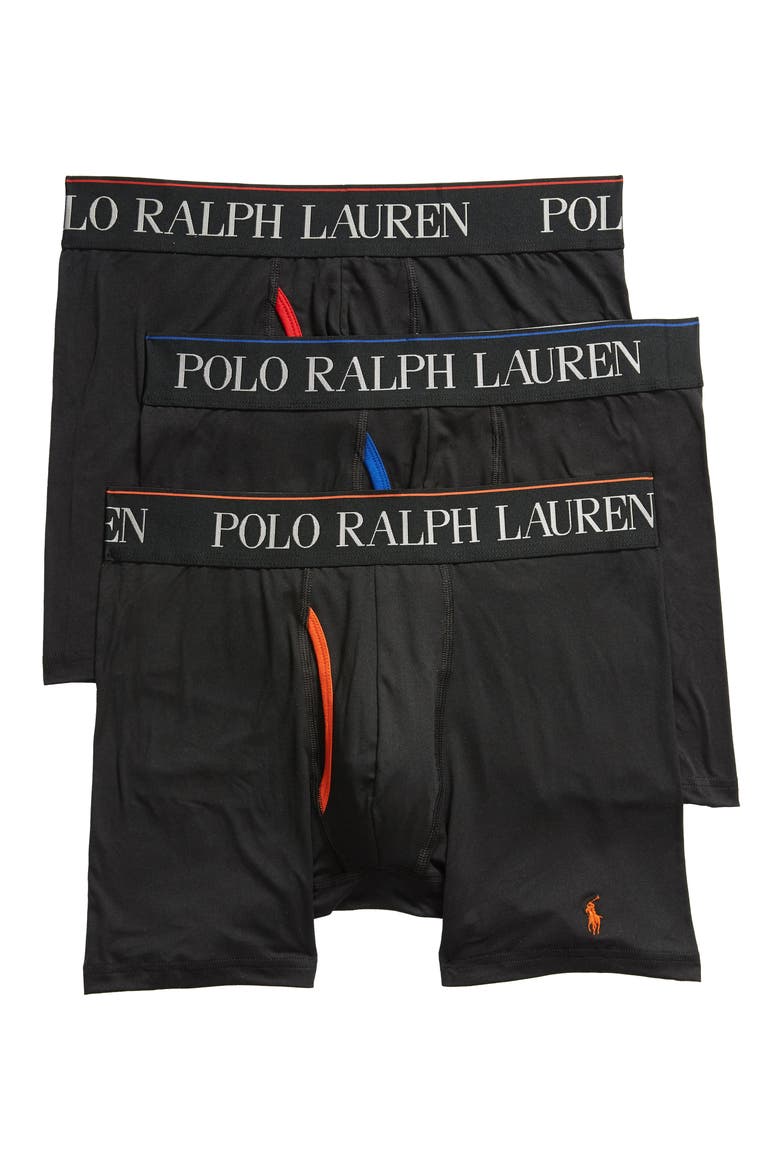 4D 3-Pack Boxer Briefs, Main, color, BLACK