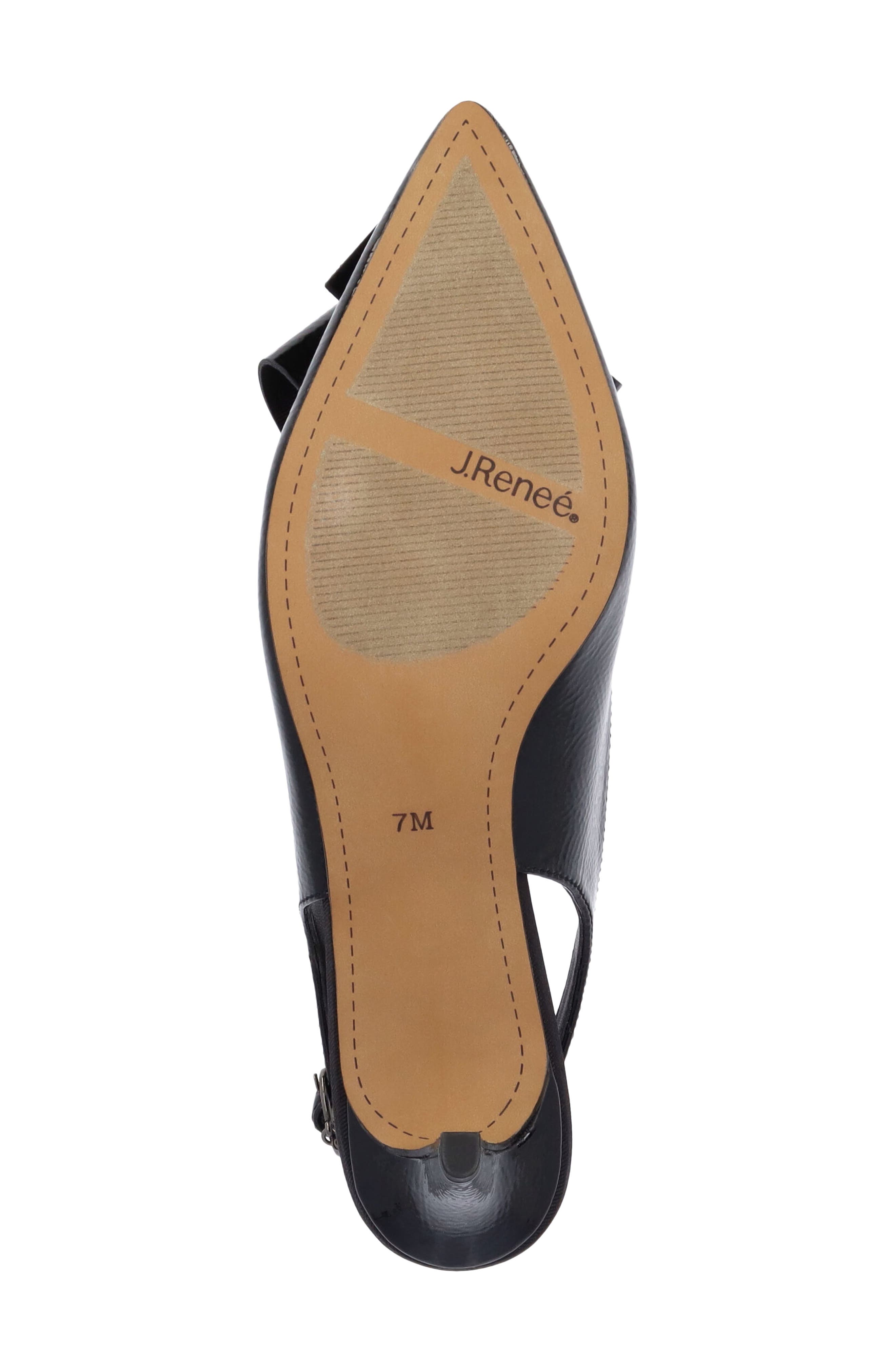 J. Reneé Delara Pointed Toe Slingback Pump, Alternate, color, 