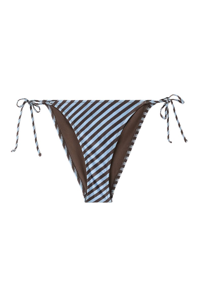 Classic Stripe Bikini Bottoms, Main, color, SKY BLUE