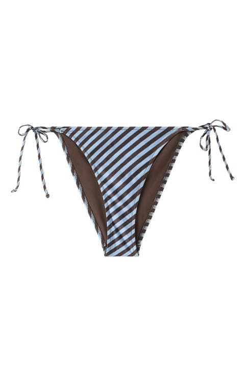 Classic Stripe Bikini Bottoms
