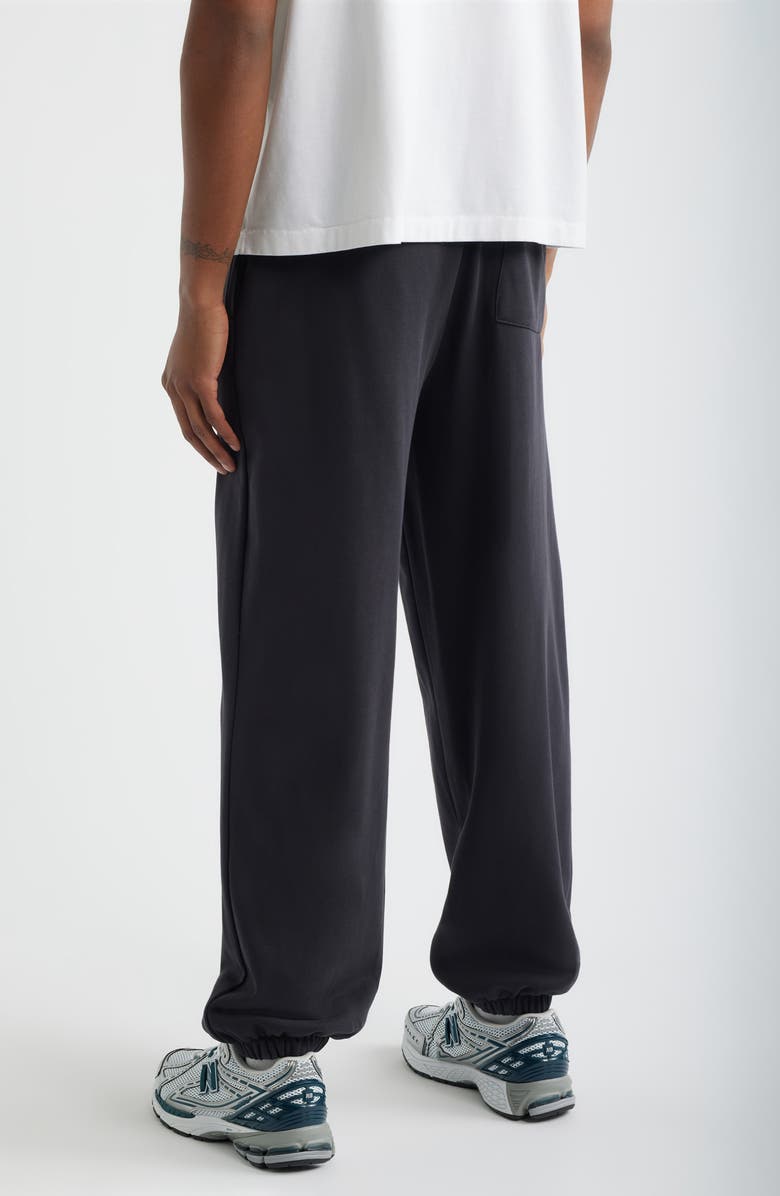 BP. Baggy Cotton Sweatpants, Alternate, color, Black Faded