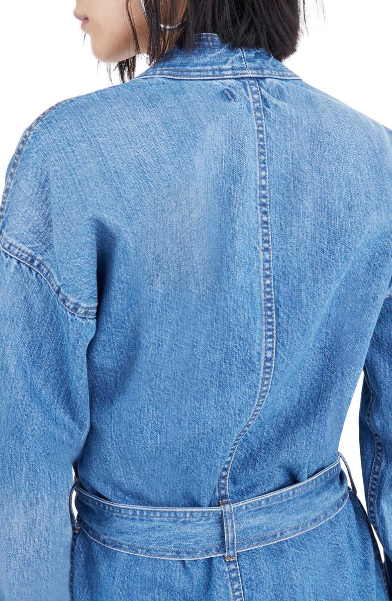 Madewell Denim Wrap Jacket, Alternate, color, 