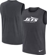 Nike Men's Nike Charcoal New York Jets Primetime Legend Performance Muscle Tank Top