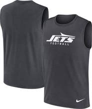 Nike Men's Nike Charcoal New York Jets Primetime Legend Performance Muscle Tank Top