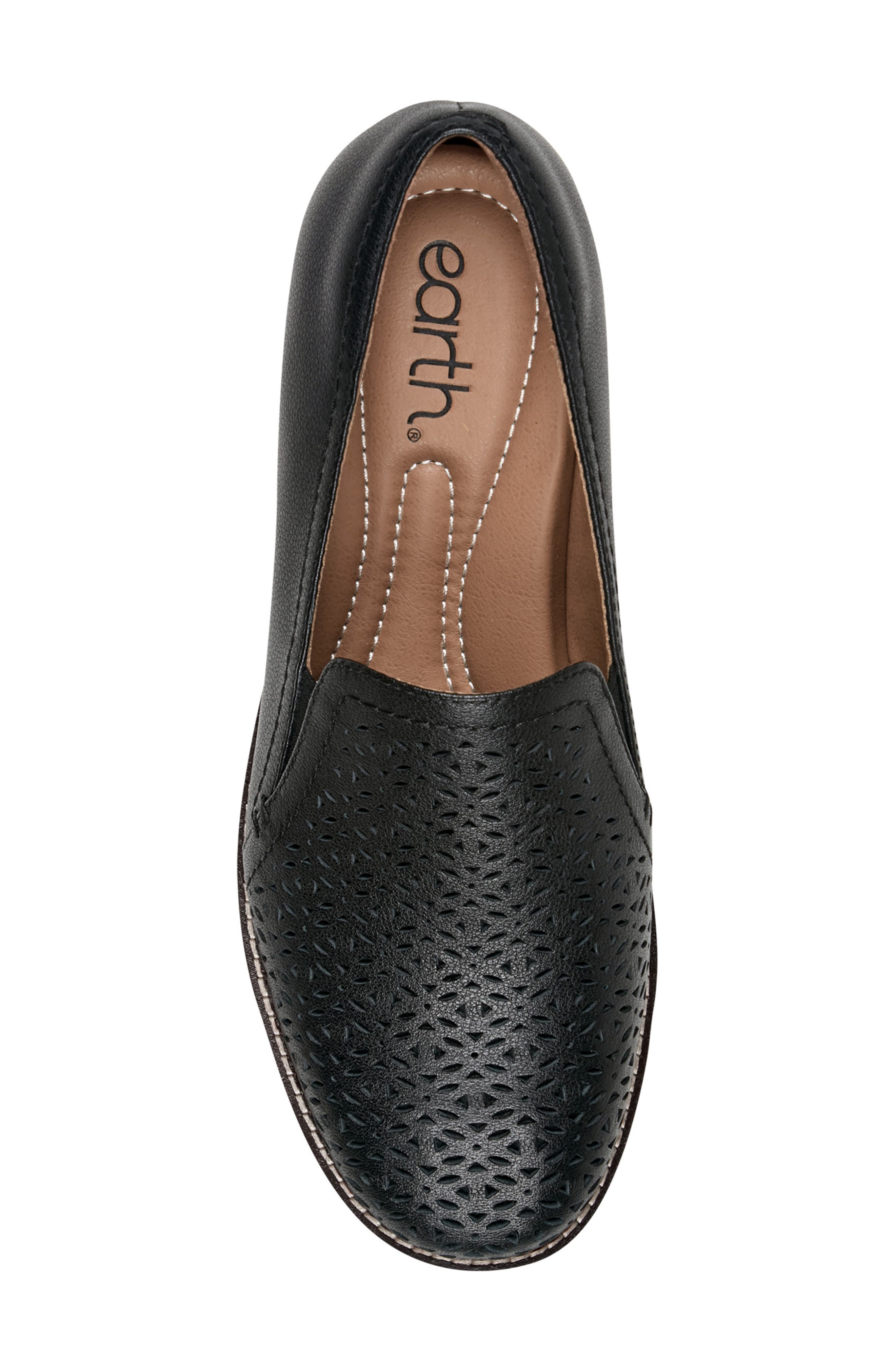 Earth<sup>®</sup> Piper Perforated Loafer, Alternate, color, Black
