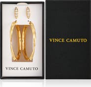 Vince Camuto Hoop and Stud Earring Set
