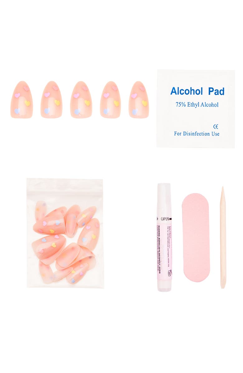 GLAMNETIC Sugar Rush Short Almond Shape Press-On Nails, Alternate, color,