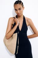 H&M Straw Shoulder Bag