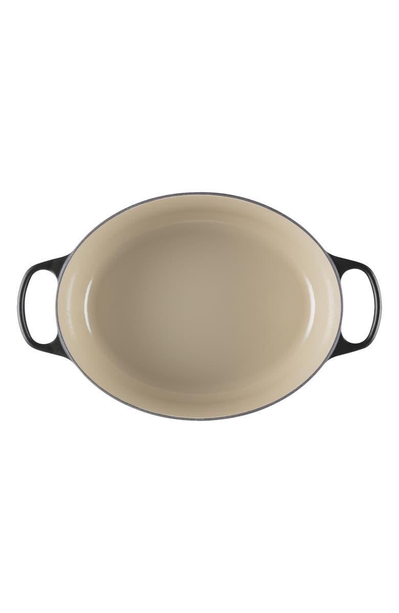 Le Creuset Signature 8-Quart Oval Enamel Cast Iron French/Dutch Oven, Alternate, color, Licorice