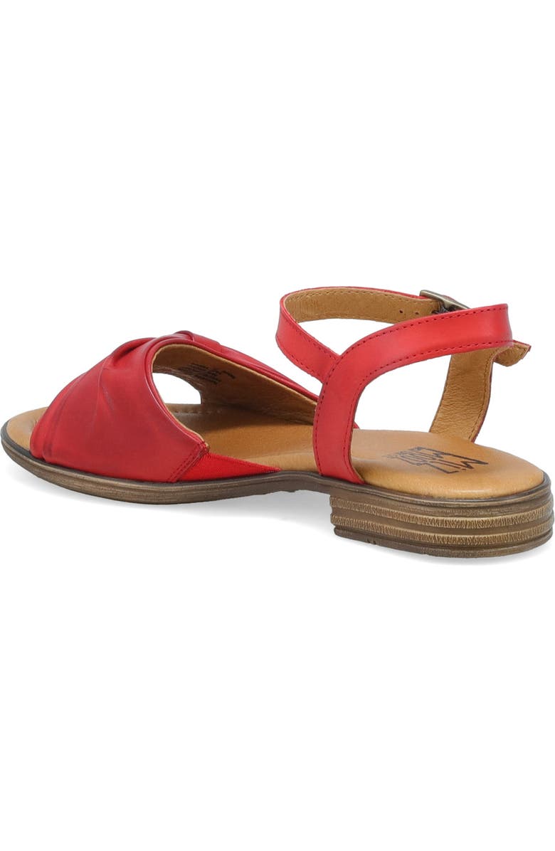 Miz Mooz Dorra Ankle Strap Sandal, Alternate, color, Red