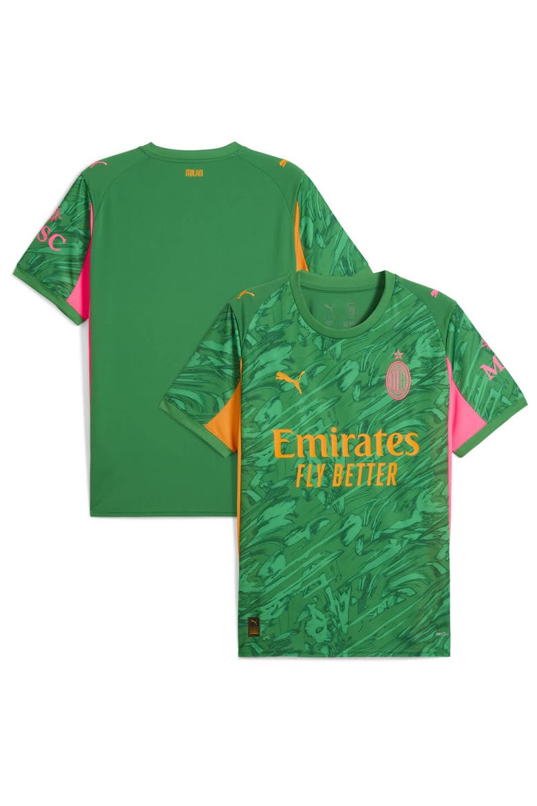 Men's Puma  Green AC Milan 2025/26 Replica Goalkeeper Jersey, Main, color, Green