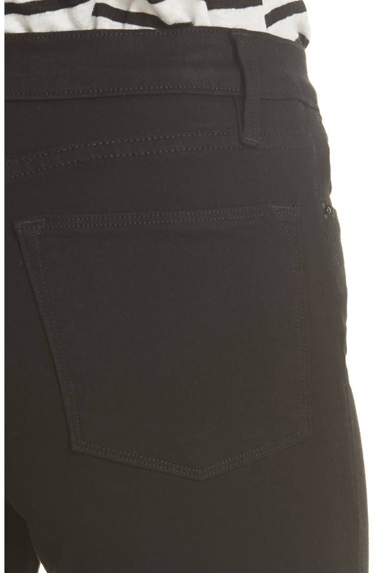 Le High Straight High Rise Jeans, Alternate, color, FILM NOIR