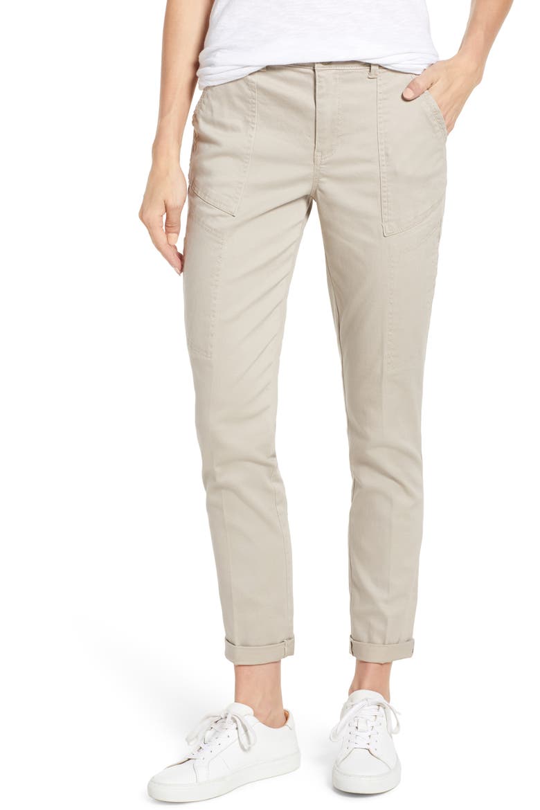 Flex-ellent High Waist Cargo Pants (Nordstrom Exclusive), Main, color, FLX-FLAX