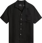 ALEX CRANE Organic Linen Camp Shirt