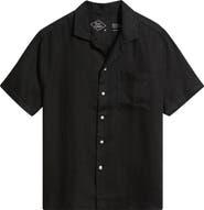 ALEX CRANE Organic Linen Camp Shirt