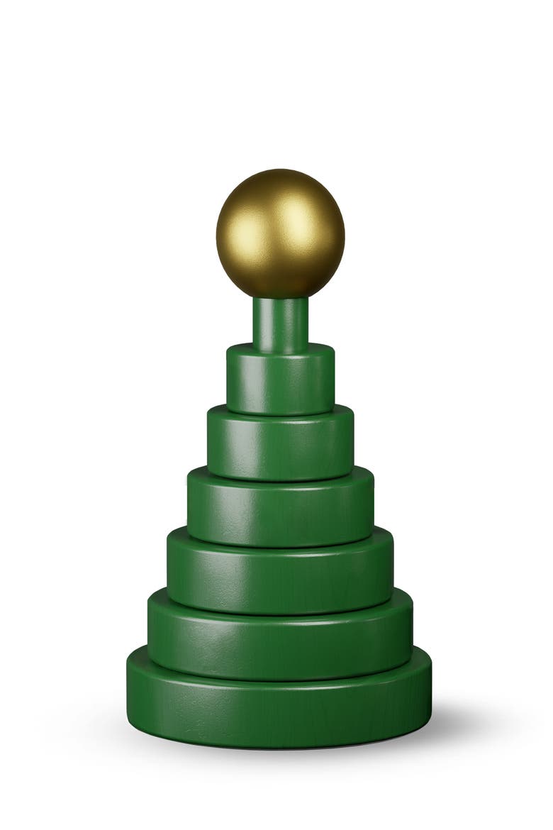 Kay Bojesen Christmas Tree, Main, color, Green