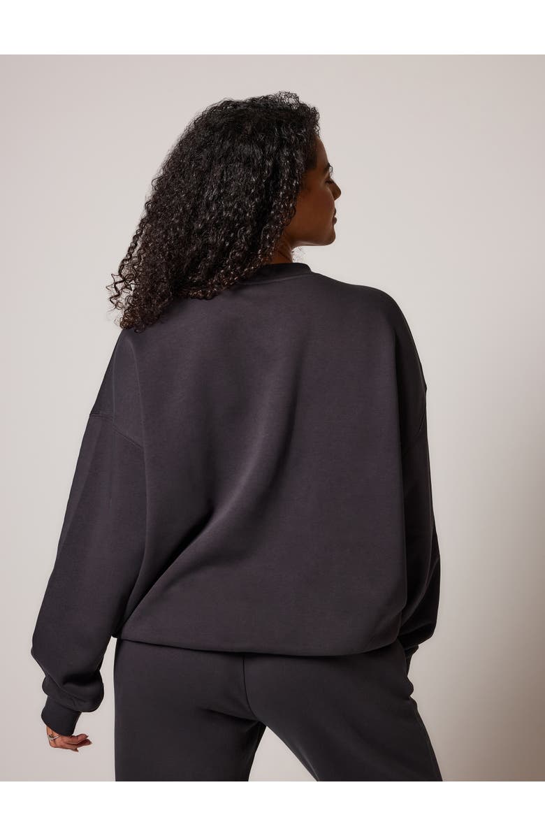 LOVALL Oversized Long Sleeve Sweatshirt, Alternate, color, Shadow