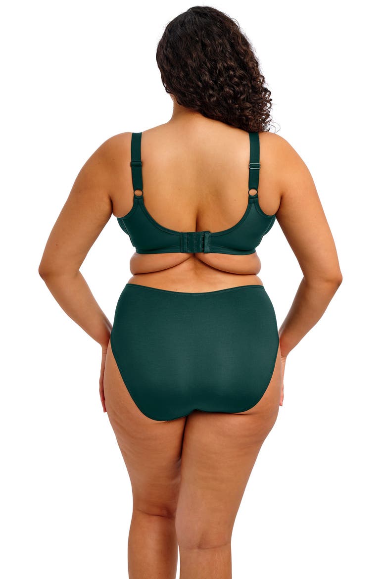 Smooth Underwire Bra, Alternate, color, DEEP EMERALD