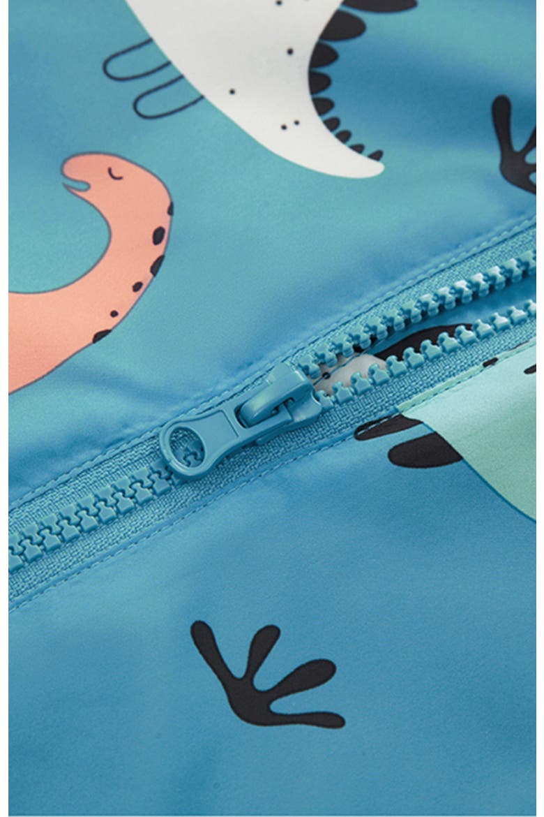 Lightweight Fleece Lined Windbreaker Jacket, Alternate, color, BLUE