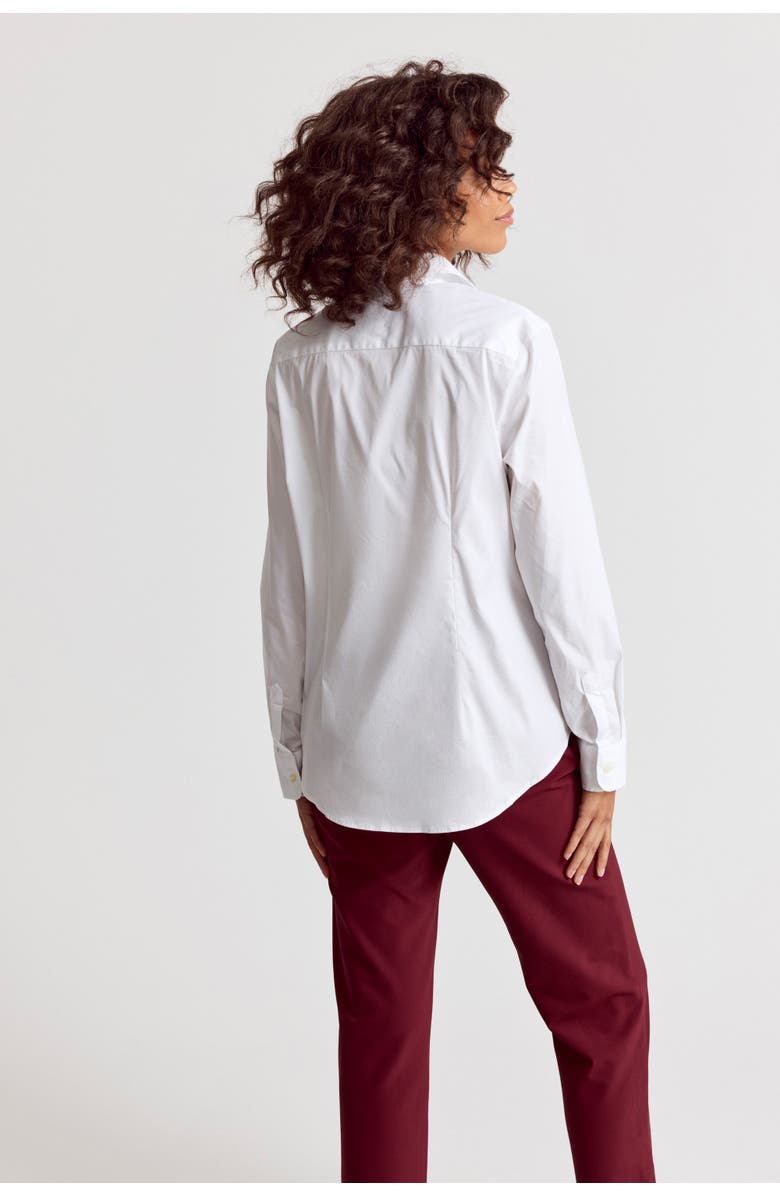 The Shirt by Rochelle Behrens The Boyfriend Shirt, Alternate, color, White
